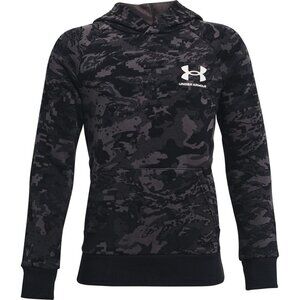 Under Armour UA Rival Fleece ABC Camo Hoodie Boys' Size S